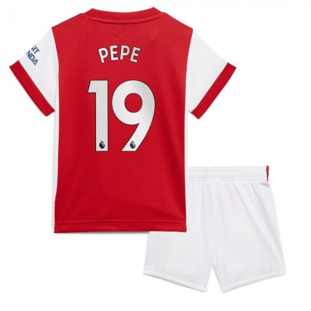 Tenue Arsenal Nicolas Pepe 19 Enfant Domicile 2021-2022 Maillot de Foot